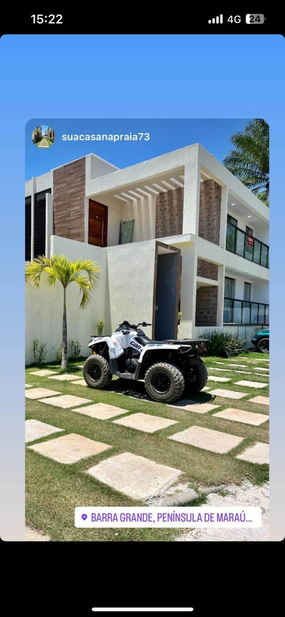 Appartement Ap Barra Grande Com Piscina à Marau  Extérieur photo